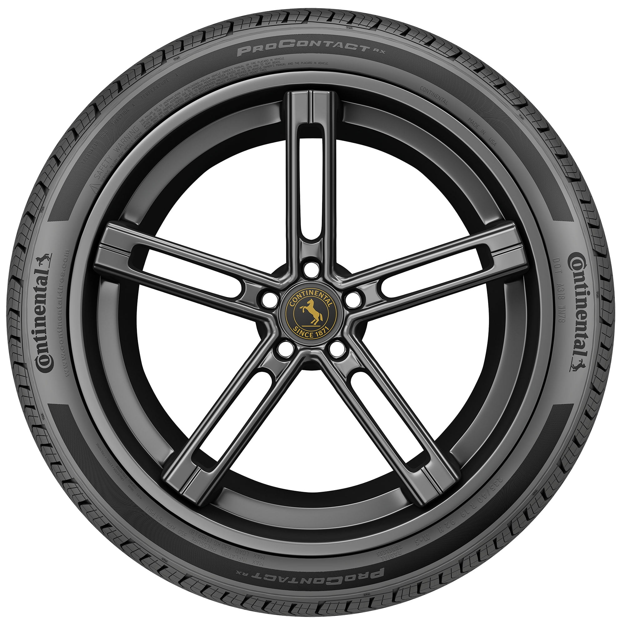 Continental ProContact RX All Season 205/55R16 91H Passenger Tire