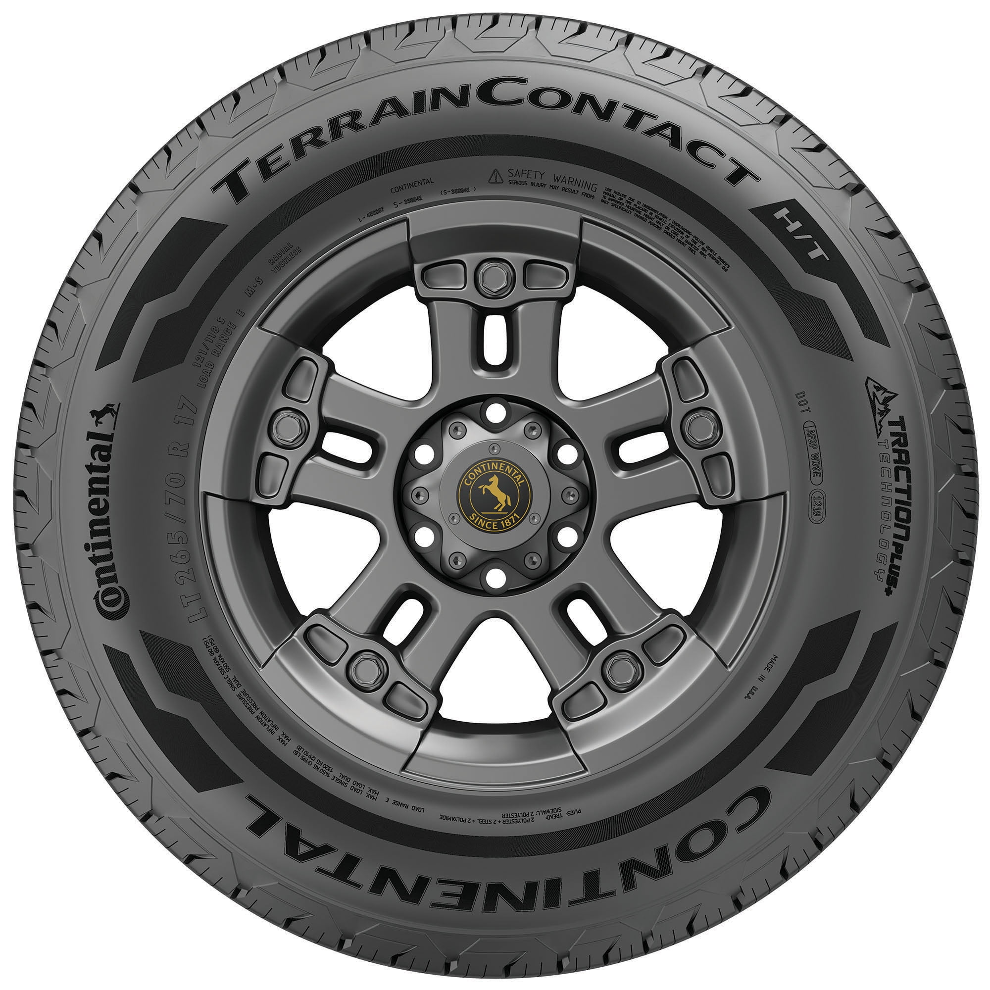Continental TerrainContact H/T Highway 285/45R22 114H XL Light Truck Tire