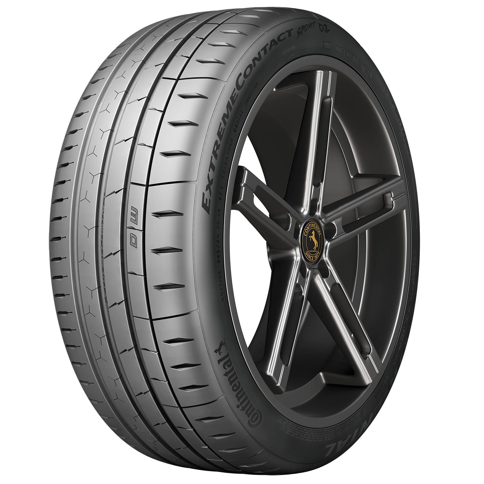 Continental ExtremeContact Sport 02 Summer 245/35ZR18 92Y XL Passenger Tire