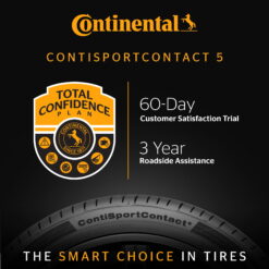 Continental ContiSportContact 5 Summer 225/40R18 92Y XL Passenger Tire
