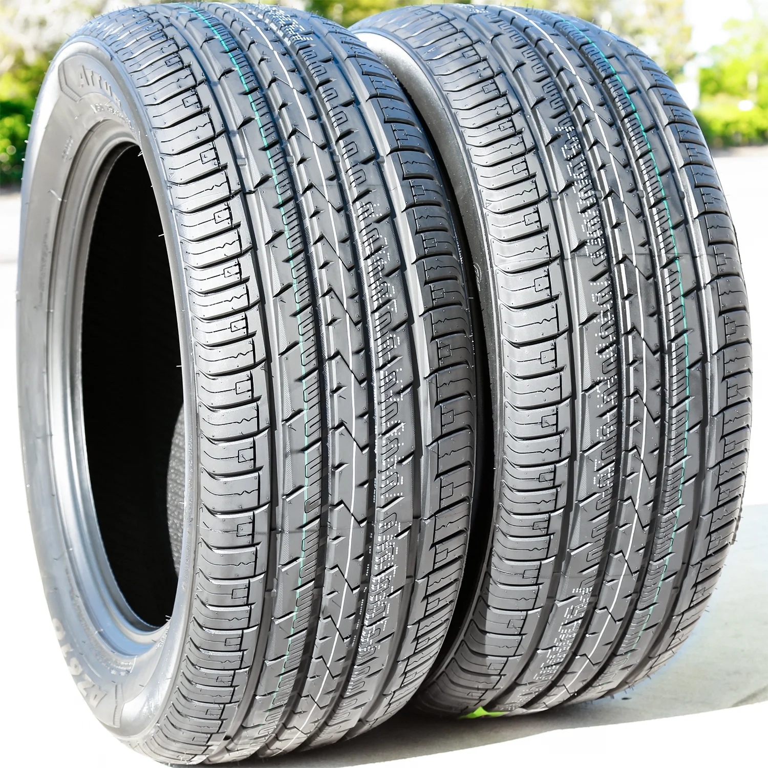 Set of 4 (FOUR) Atturo AZ610 265/50R20 112V XL All Season Tires Fits: 2014-15 Jeep Grand Cherokee Summit, 2019-20 Jeep Grand Cherokee Limited X