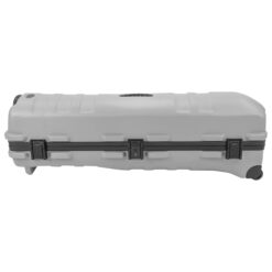 SKB Cases Deluxe ATA Hard Plastic Storage Wheeled Cart Golf Bag Travel Case, Extra Large - Grey