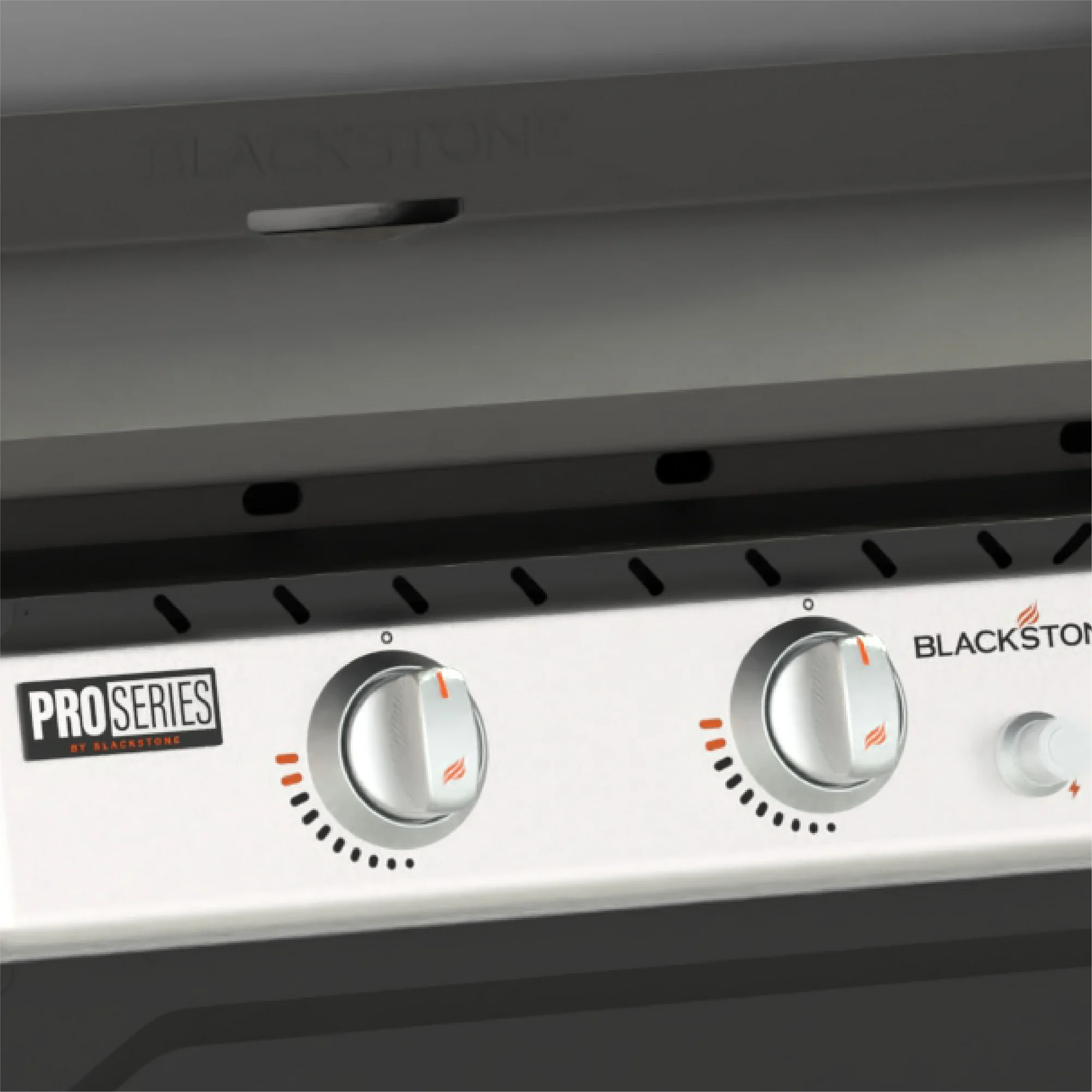 Blackstone Pro Series 4-Burner 36" Propane Omnivore Drop-in Outdoor Griddle with Hood - Image 8