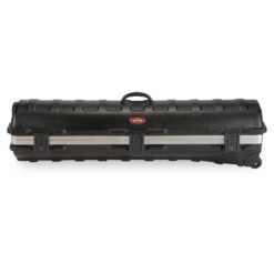 SKB Cases Deluxe ATA Hard Plastic Storage Wheeled Cart Golf Bag Travel Case, Small