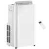 HOMCOM 12000 BTU Portable Air Conditioner with Remote Control, Free Standing AC Unit with Built-in Cool