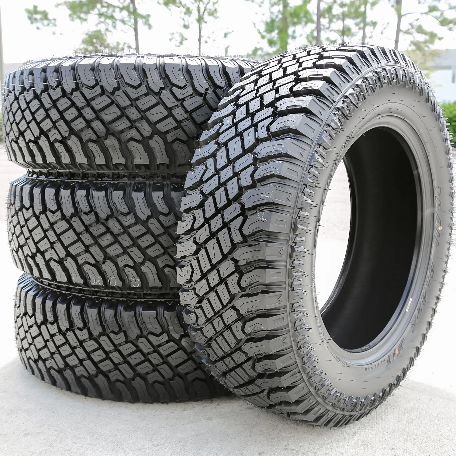 Set of 4 (FOUR) Atturo Trail Blade X/T 265/50R20 112H XL AT A/T All Terrain Tires Fits: 2023 Audi SQ8 Base, 2023 Cadillac LYRIQ Luxury