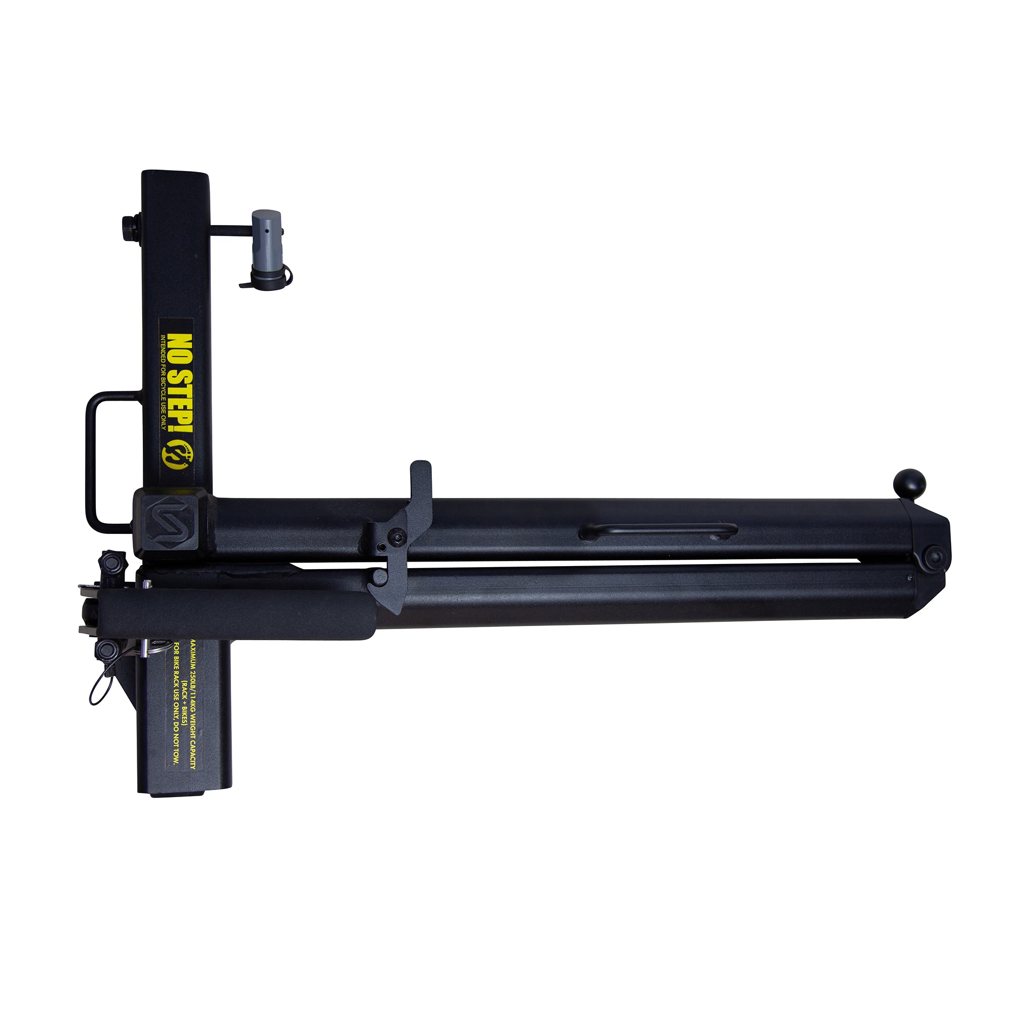 Saris Swing Away Hitch Adapter by Saris | 2" Receiver, 250 lb Capacity | Easy Access & Foldable | Black Alloy Steel | Made in The USA