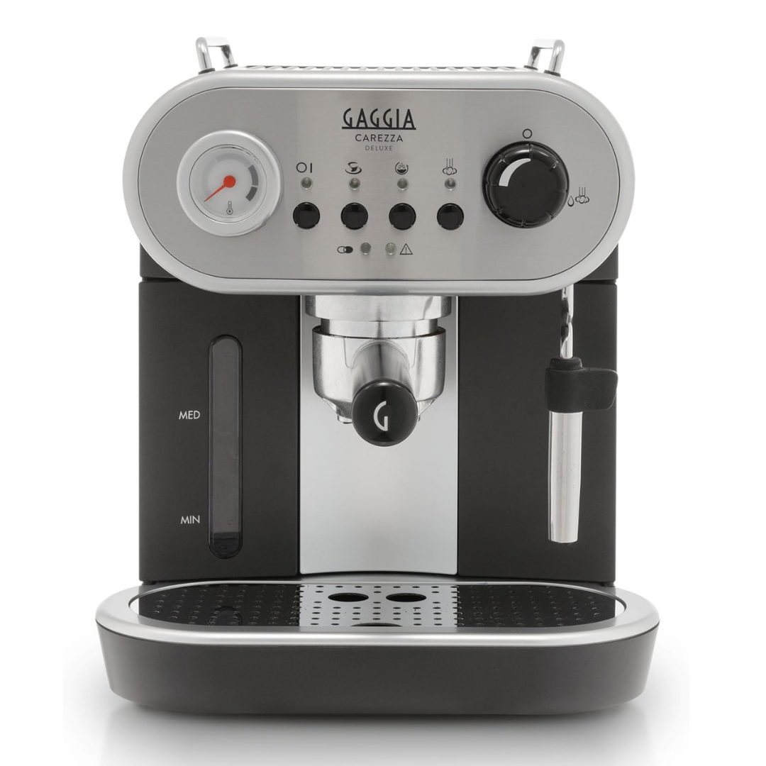 Gaggia Carezza De Luxe Espresso Machine, 47oz, Silver