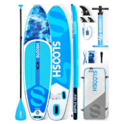 SLOOSH Inflatable Stand Up Paddle Board, 10'6" Paddle Boards with Premium Accessories