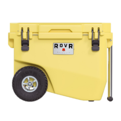 RovR Hard Cooler – Heavy Duty Insulated Cooler Box for Camping, Beach, Travel, Tailgating, Fishing, and Parties, Sunny Side
