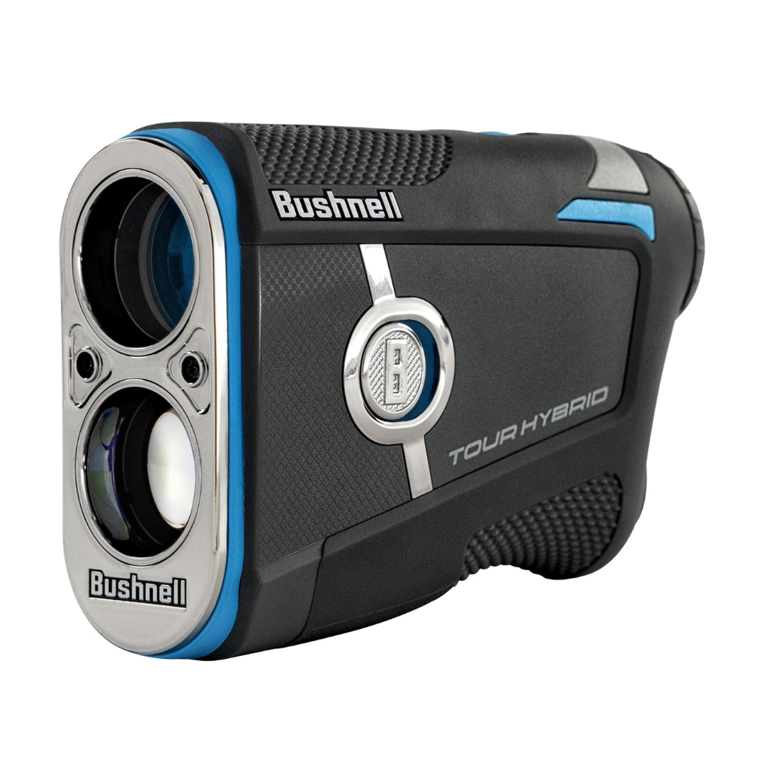 Bushnell Golf Tour Hybrid Laser Rangefinder – Slope with GPS, Visual JOLT Flag Lock, Magnetic Cart Mount, Front/Center/Back Distances, 500+ Yard Range