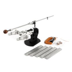 TSPROF Pioneer Sharpening Kit, Knife Sharpener, Knife Sharpening Kit for Kitchen, Folding, Tourist and Multitool Knives