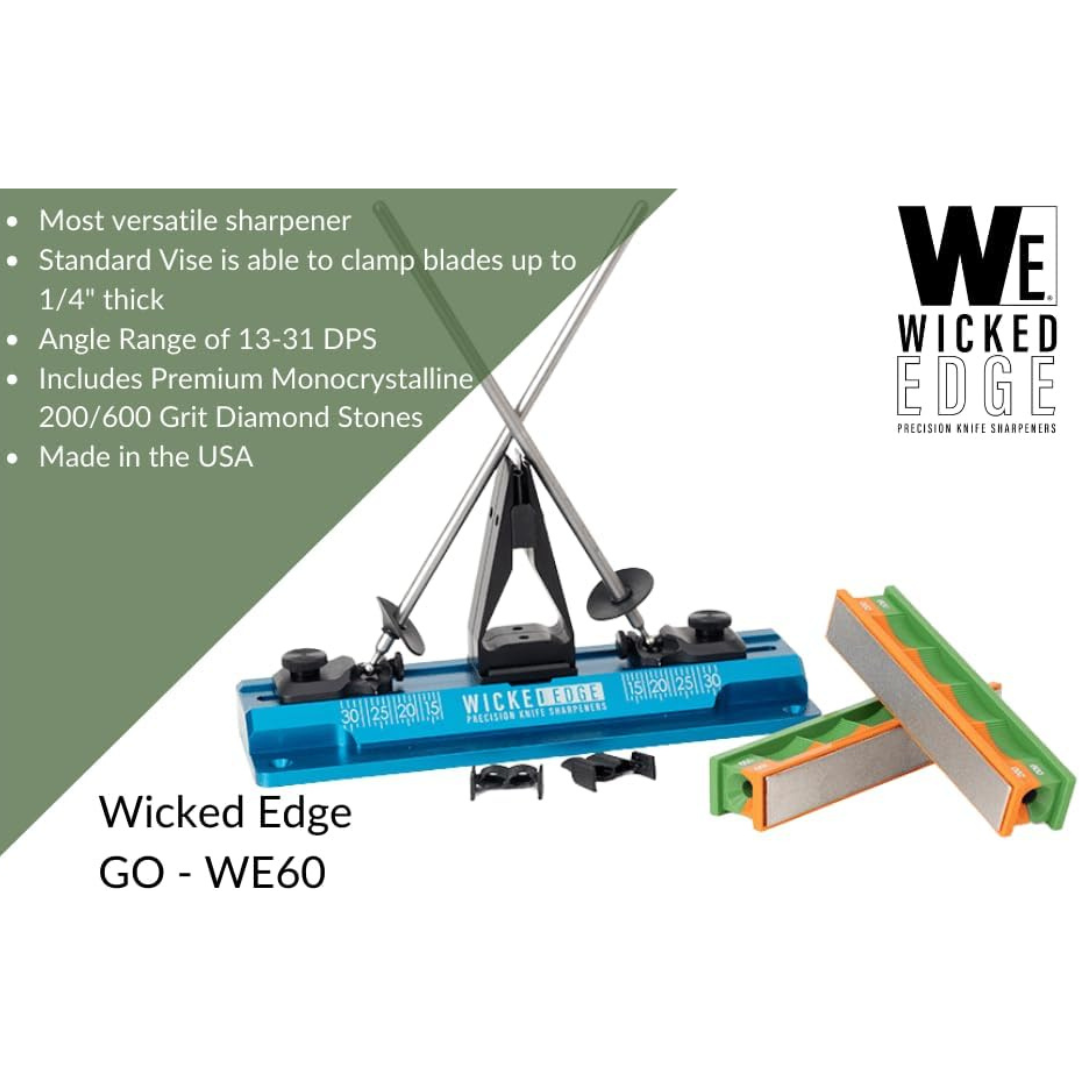 Wicked Edge GO Precision Knife Sharpener - WE60