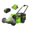 Greenworks 40V 21" Brushless Cordless (Self-Propelled) Lawn Mower (LED Headlight + Aluminum Handles), 5.0Ah Battery and Charger Included