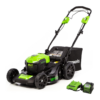 Greenworks 40V 21" Brushless Cordless (Self-Propelled) Lawn Mower, 5.0Ah Battery and Charger Included