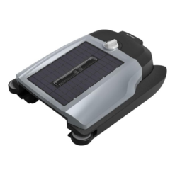 Betta Flex Solar-Powered Robotic Pool Skimmer – Cordless with Dual Cleaning Modes, Soft-Touch Pool Protection (Grey)