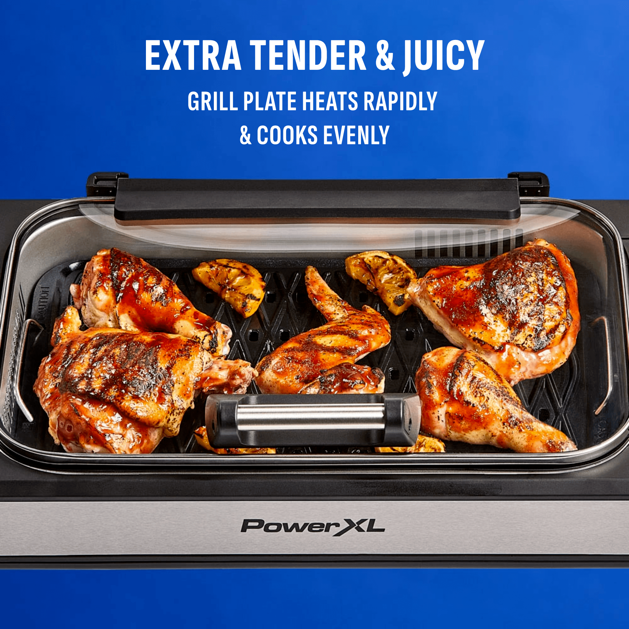 PowerXL Smokeless Grill Elite, AirFlow Technology, Smoke Capture Fan