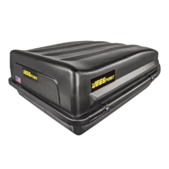 JEGS Rooftop Cargo Carrier for Car Storage - 18 Cubic Ft - 110 Lb Capacity