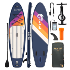 PORTAL SUP Inflatable Paddle Board for Adults 10'6'' Stand Up Paddleboard,Non-Slip Deck Blow up Paddle Boards