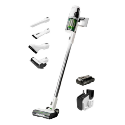 Greenworks 24V Deluxe Brushless (500W) Cordless Stick Vacuum (White)