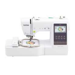 Brother SE700 Sewing and Embroidery Machine, White