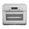 GE 1500-Watt Digital Air Fry 8-in-1 Toaster Oven with Convection and Removable Crumb Tray, Stainless Steel