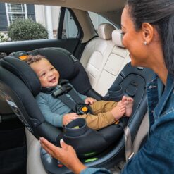 Chicco Fit360 ClearTex Rotating Convertible Car Seat, Slate