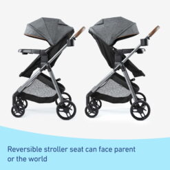 Graco Modes Trio Travel System, Infant Stroller, Hemlock, 1 Count