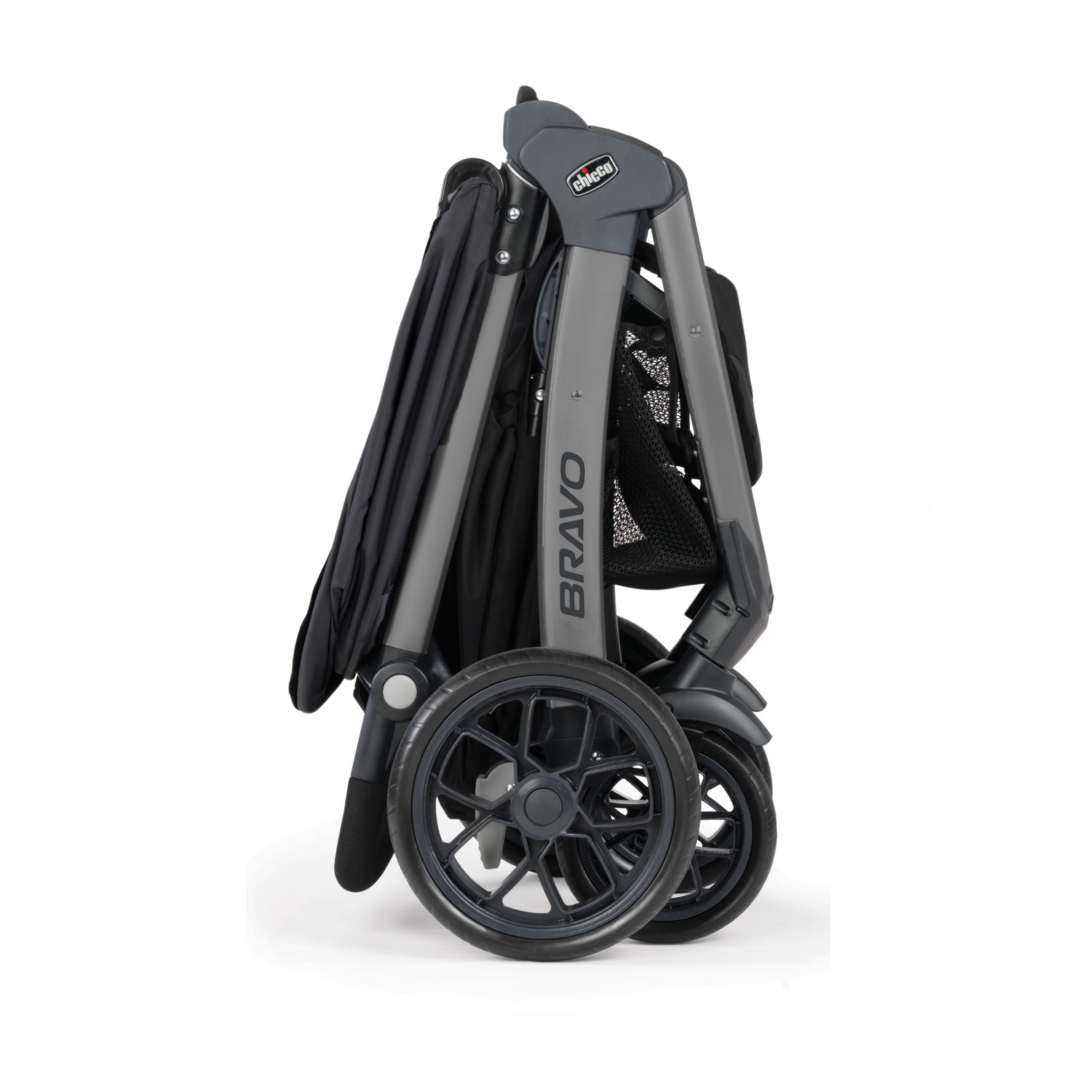 Chicco Bravo Sport Trio Travel System - Iron (Black), New