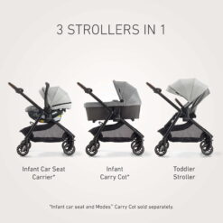 Graco Premier Modes Merge Infant Toddler Stroller, 1 Count