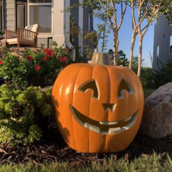 Halloween Pumpkin Lanterns, Jack o Lanterns Light Up Pumpkin Decorations, Lighted Pumpkin Set with LED Bulbs