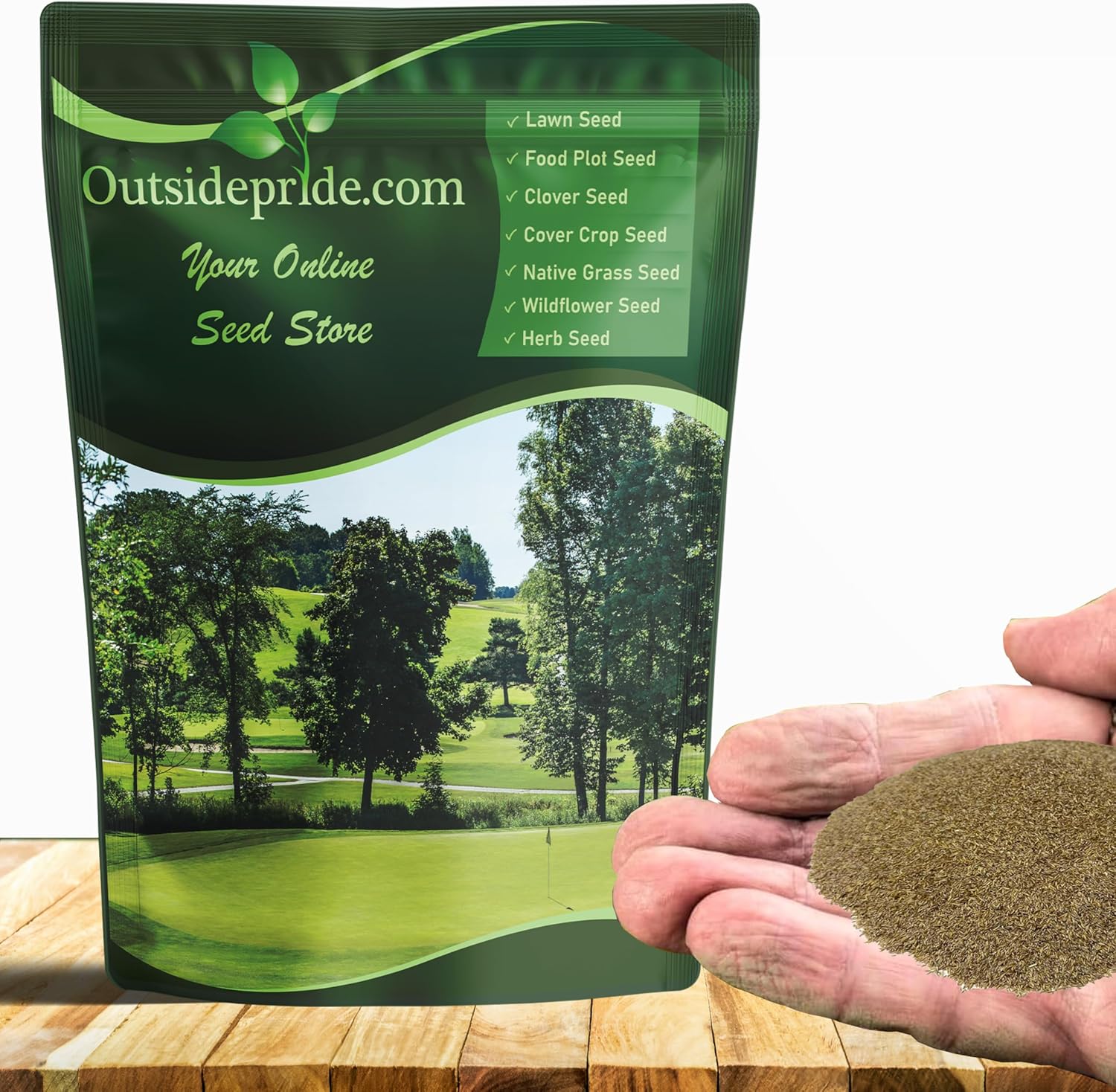 Outsidepride PC2.0 (Penncross) Creeping Bent Grass Seed – 25 lbs. Premium Golf Course Grade, Dense, Wear-Resistant Turf Grass Seeds