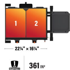 Blackstone Culinary 22 Inch 2 Burner Liquid Propane Griddle With Flex-Fold Legs
