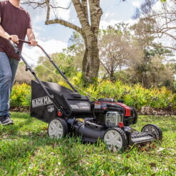Black Max 21-inch Walk-Behind Push Mower with 140cc 500 Series Briggs & Stratton Engine