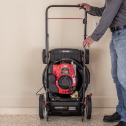 Black Max 21-inch Gas Powered Walk-Behind Lawn Mower with 150cc EXi625 Briggs and Stratton Engine