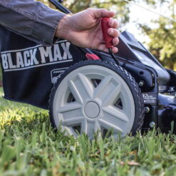 Black Max 21-inch Gas Powered Walk-Behind Lawn Mower with 150cc EXi625 Briggs and Stratton Engine
