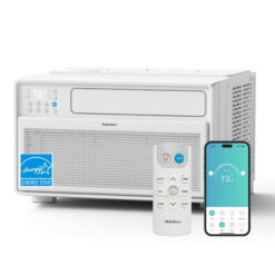 PhiloDeco Energy Star Window Air Conditioner, 10000 BTU Window Air Conditioner with Wifi 440 sq ft.