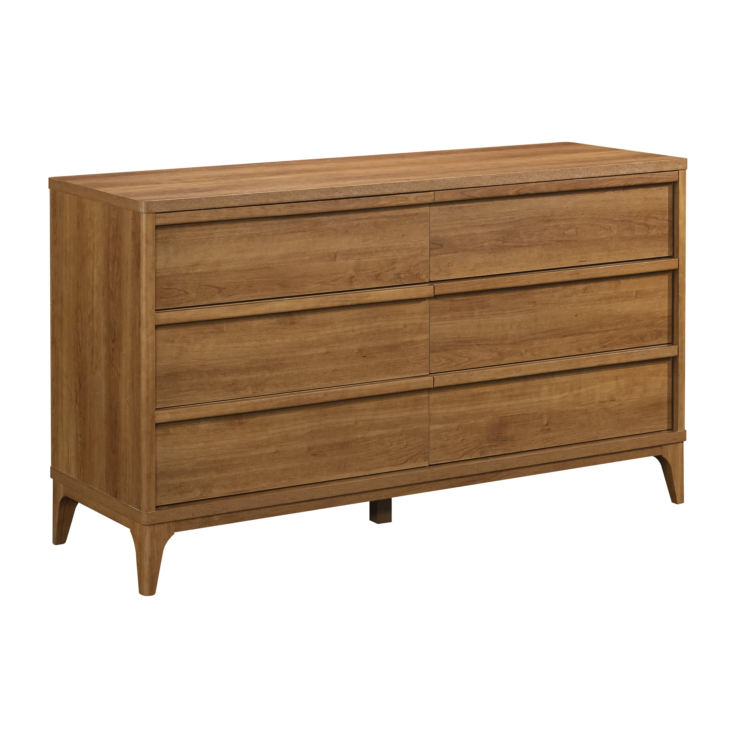 Better Homes & Gardens Greyson 6-Drawer Dresser, Acorn Finish