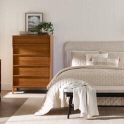Better Homes & Gardens Greyson 6-Drawer Dresser, Acorn Finish