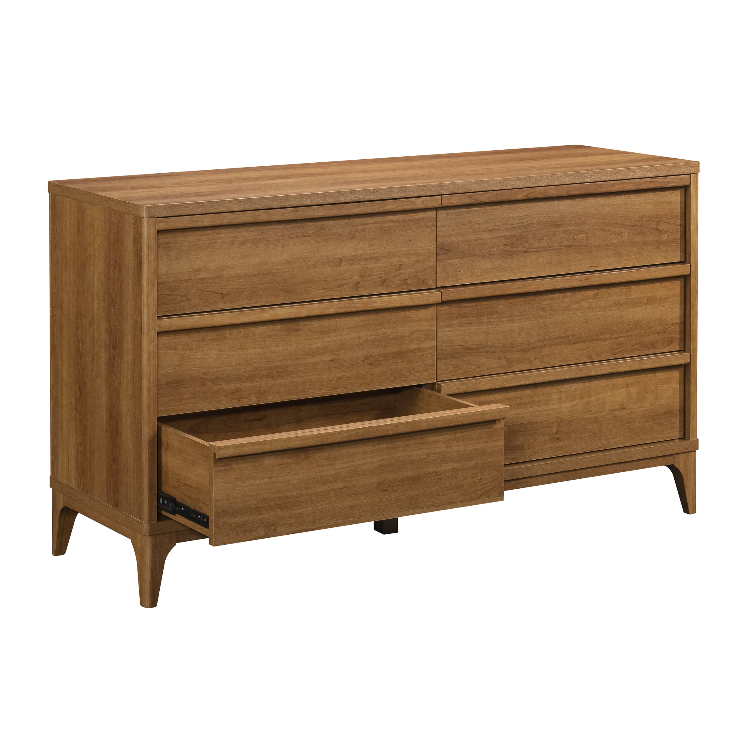 Better Homes & Gardens Greyson 6-Drawer Dresser, Acorn Finish