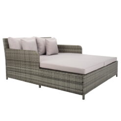 SAFAVIEH Cadeo Outdoor Patio Daybed, Grey