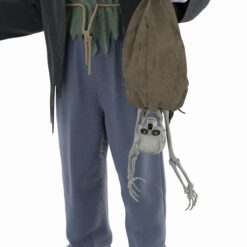Haunted Living 12-ft Lighted Talking Bone Collector Motion Activated Animatronic