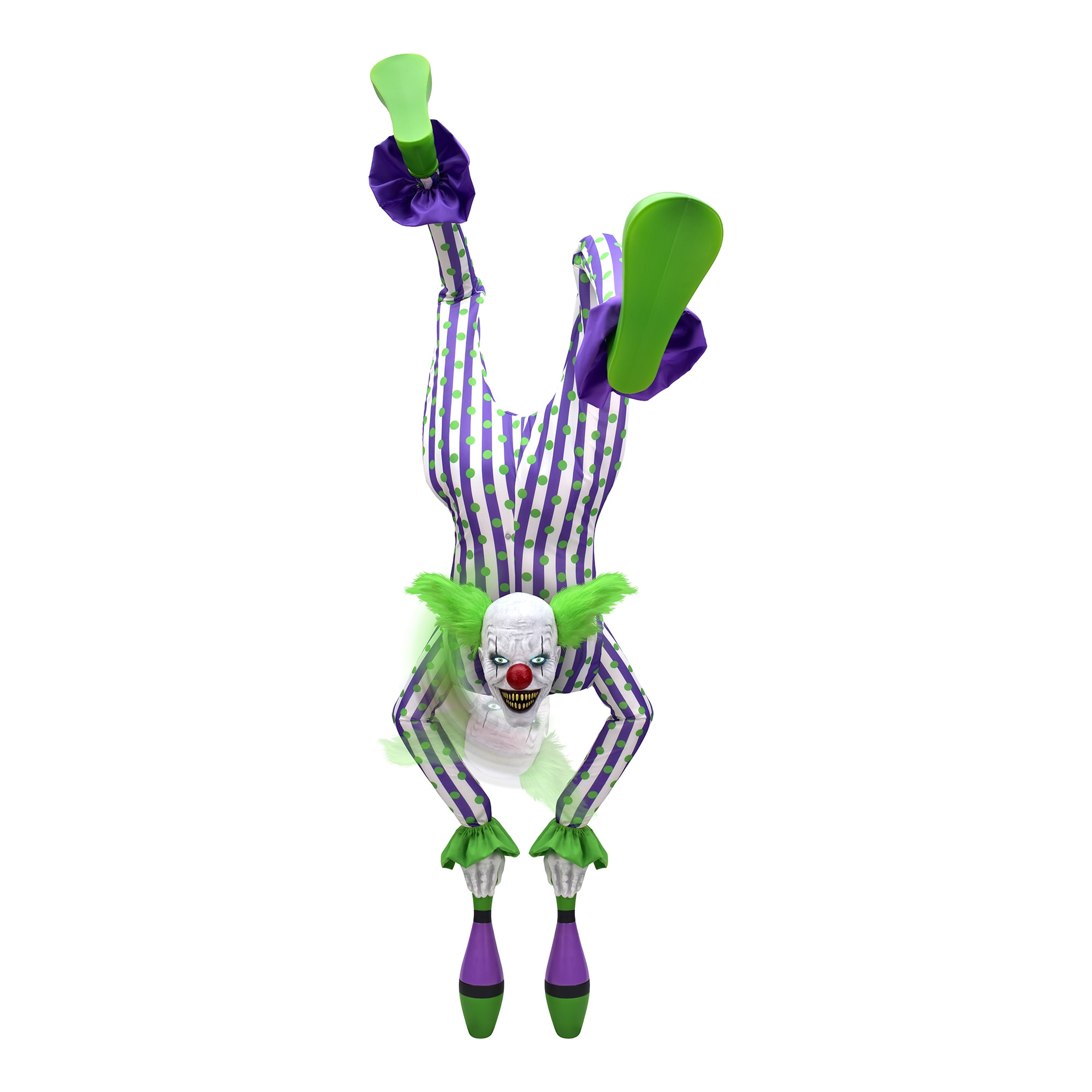 Haunted Living 8.5-ft Laughing Clown Motion Activated Animatronic