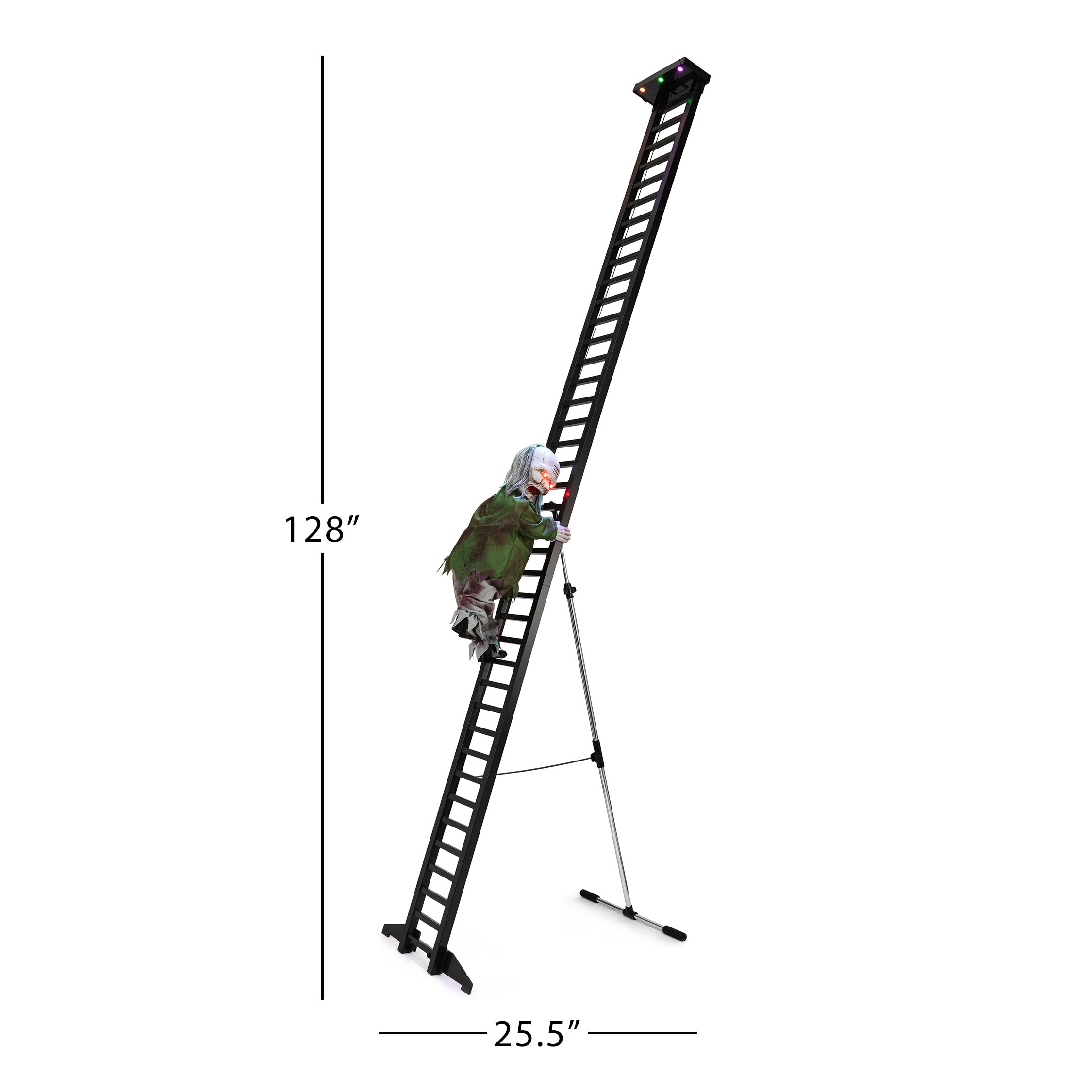 Mr. Halloween 9.17-ft Freestanding Musical Lighted Zombie Animatronic