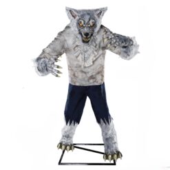 Haunted Living 7-ft Bloodhowler Werewold Motion Activated Lighted Animatronic