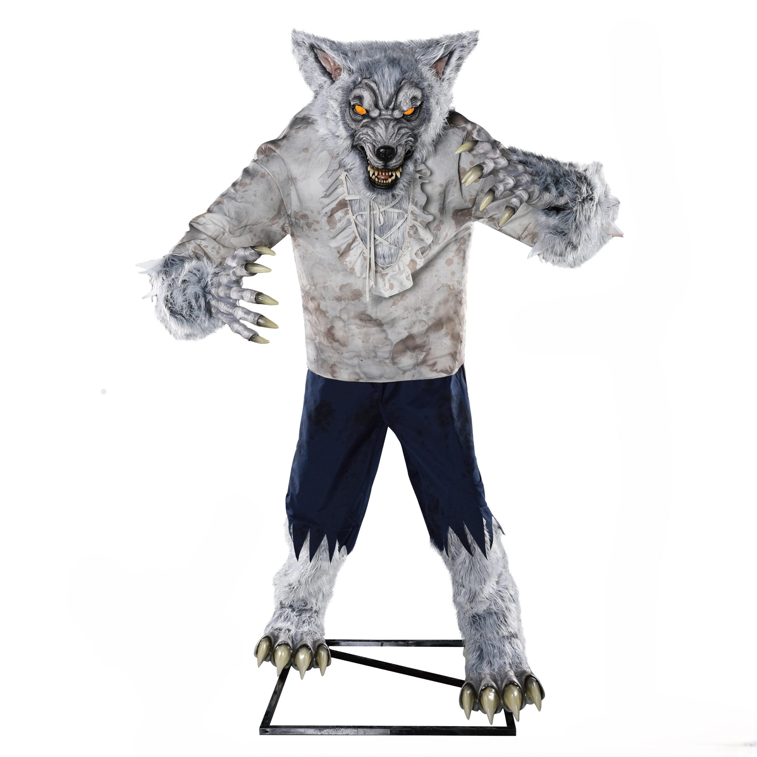 Haunted Living 7-ft Bloodhowler Werewold Motion Activated Lighted Animatronic