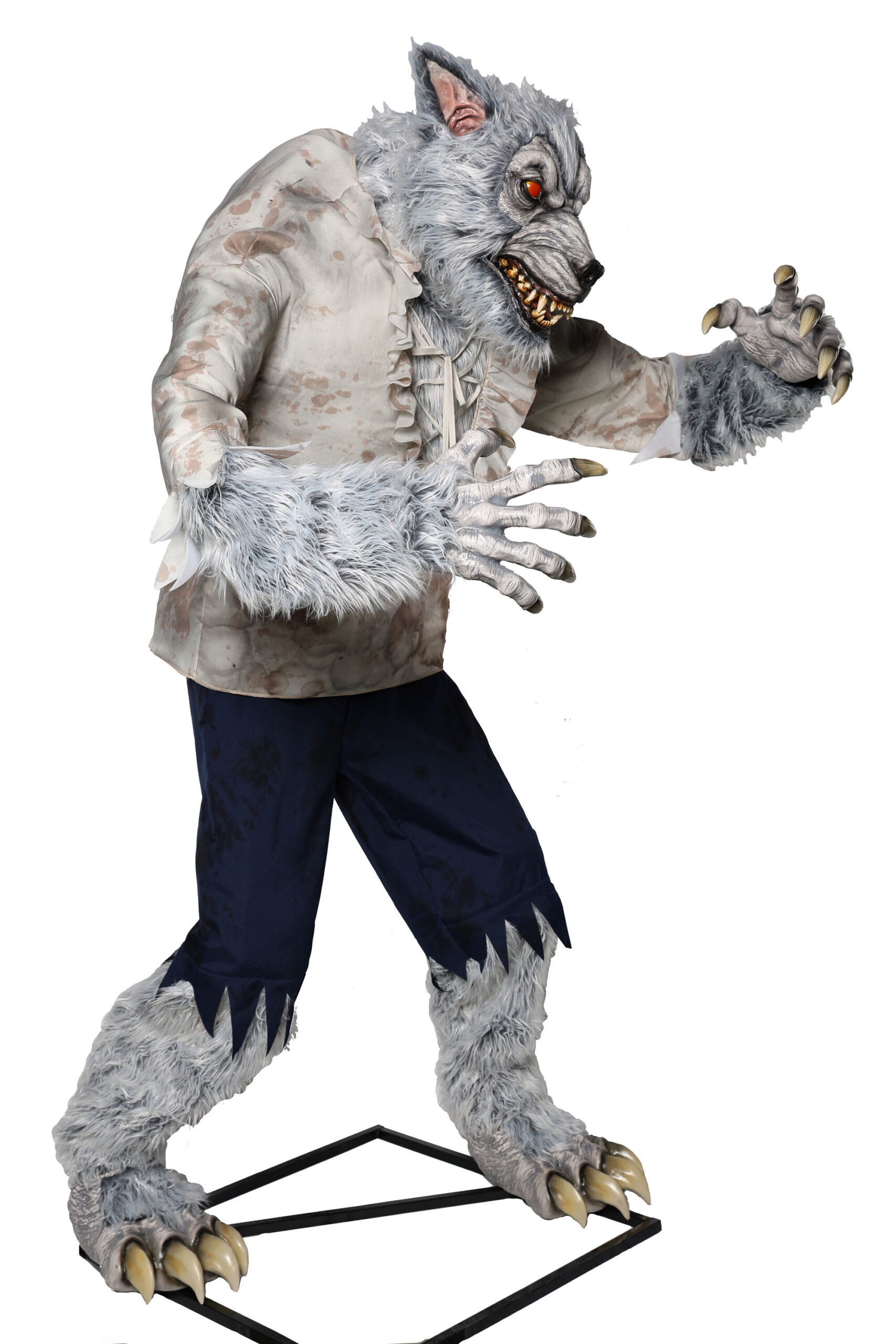 Haunted Living 7-ft Bloodhowler Werewold Motion Activated Lighted Animatronic