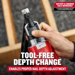 CRAFTSMAN V20 Brushless RP 3-1/4-in 30 -Degree Cordless Roundhead Framing Nailer