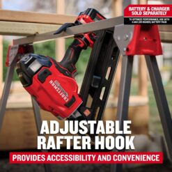 CRAFTSMAN V20 Brushless RP 3-1/4-in 30 -Degree Cordless Roundhead Framing Nailer