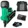 Metabo HPT Multi-Volt 3-1/2-in 30 -Degree Cordless Clip head/Roundhead Framing Nailer ( Battery Included )